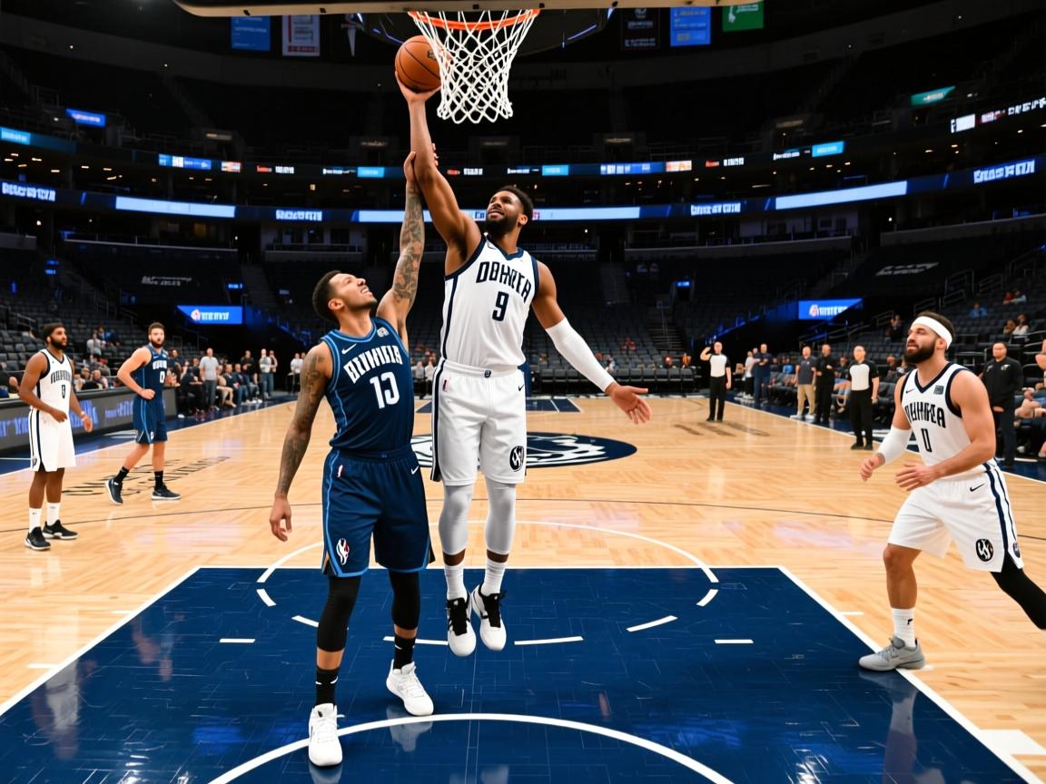 篮网队客场大胜森林狼队，豪取十连胜稳居东部第一  第1张